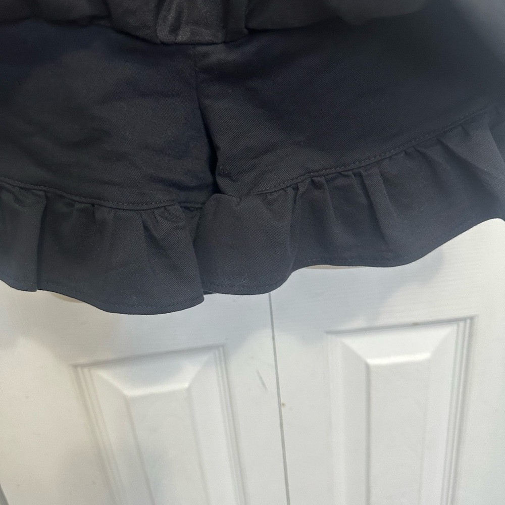 ACrendon Black Ruffled Mini Skirt - Picture 4 of 4